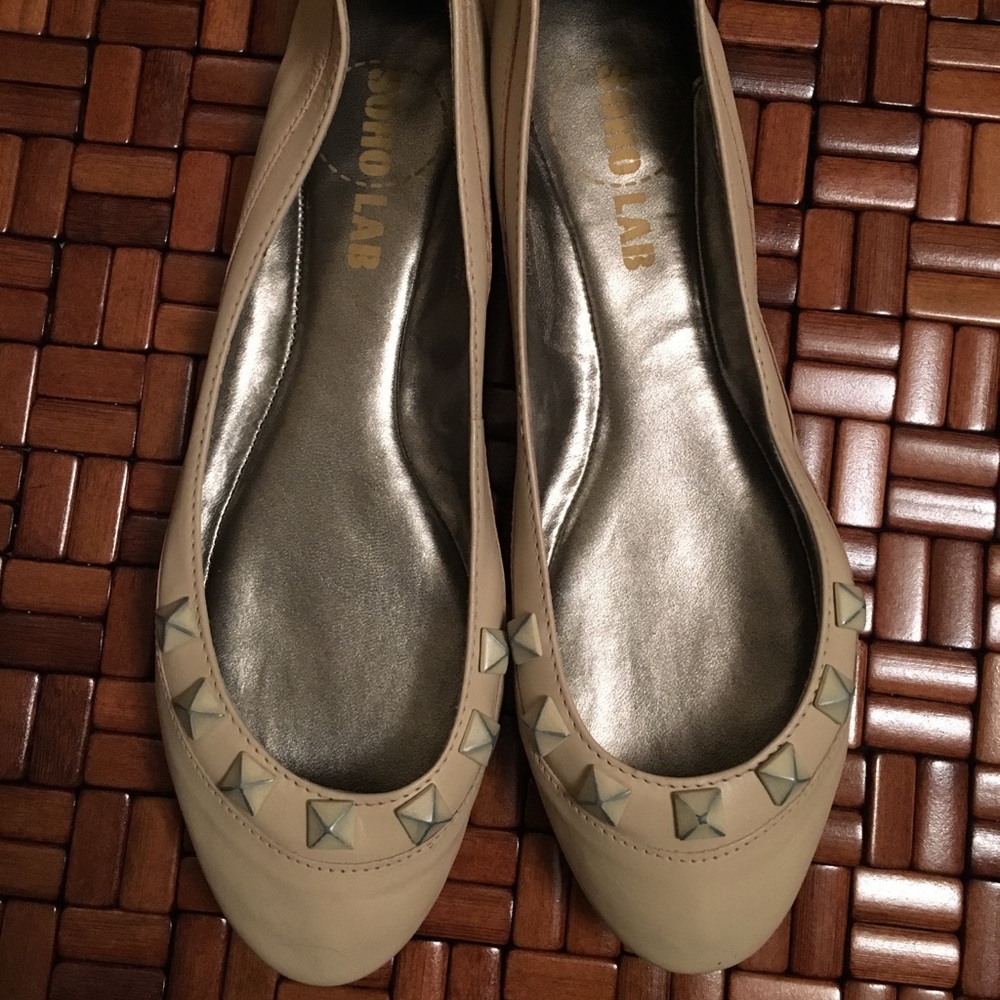 NWOB Soho Lab Studded Flats - Picture 2 of 3